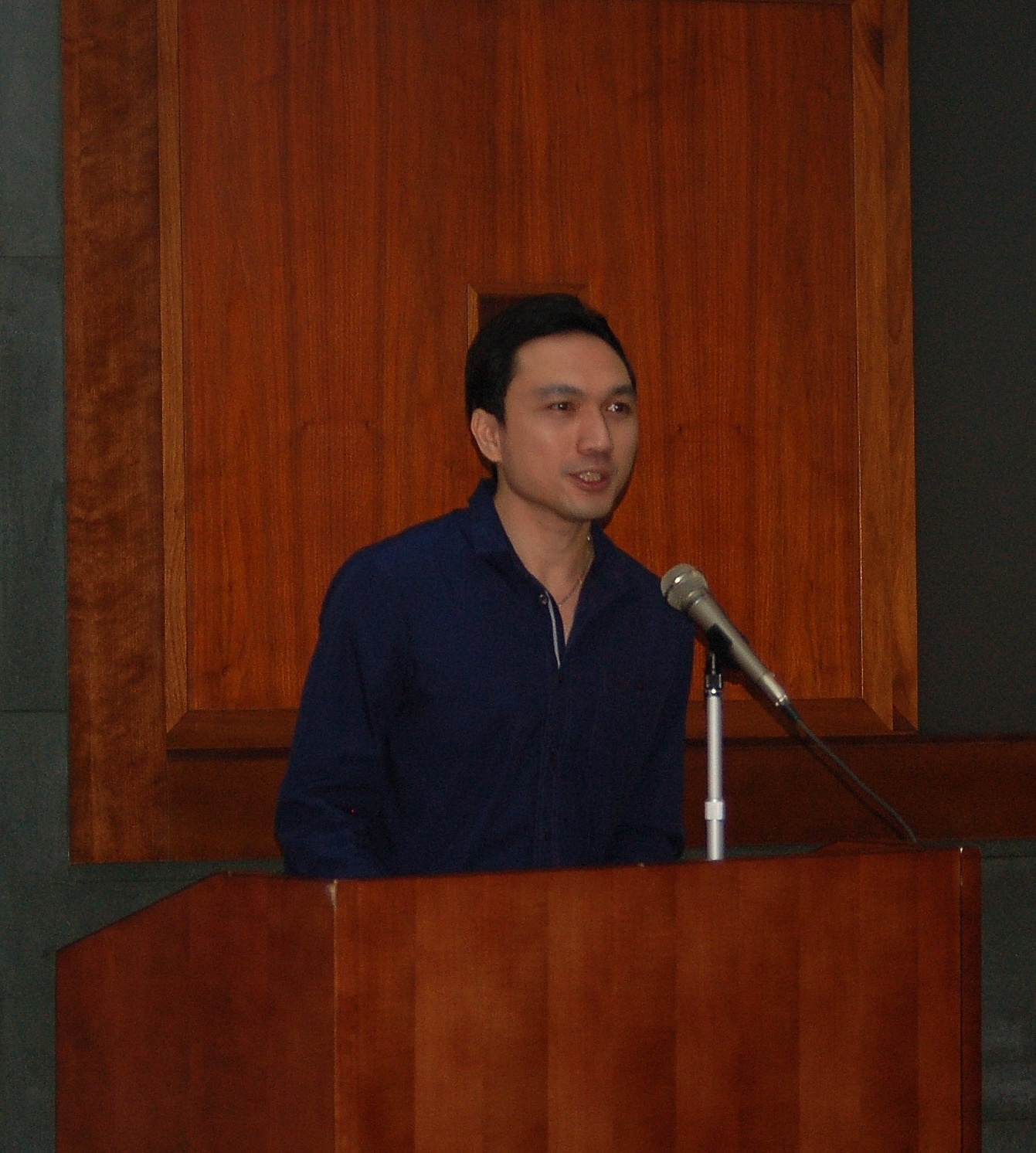 NYC Chief Operating Officer Mr. Nielex Tupas during his remarks