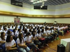 The candidates who participated at the opening ceremony.