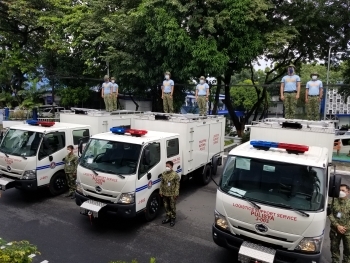 TURNOVER CEREMONY OF HUMANITARIAN ASSISTANCE AND DISASTER RELIEF